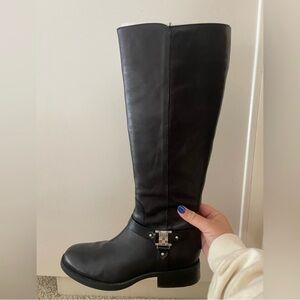 Vince Camuto Black Over the Knee Boots